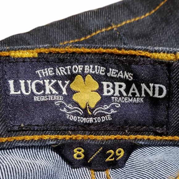 Women's LUCKY BRAND Distressed Jeans  (Size 8/29) - Picture 6 of 16